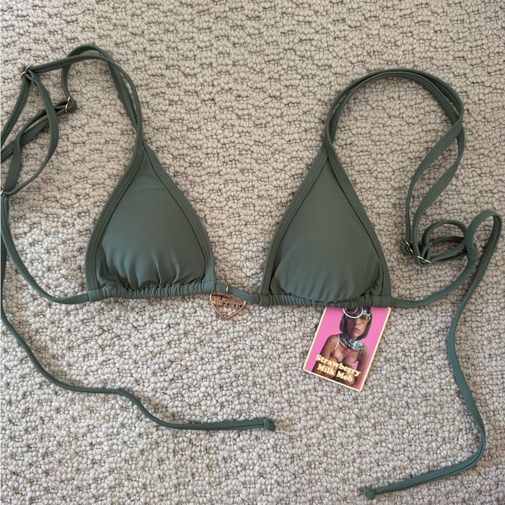 Strawberry Milk Mob Olive Bikini